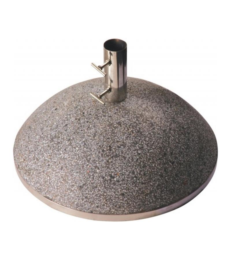 Parasolvoet granito 44 kg grijs 